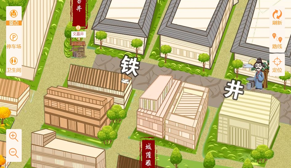 辉县智慧景区：手绘地图与语音导览的完美融合